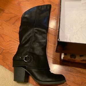 Fergalicious black boots